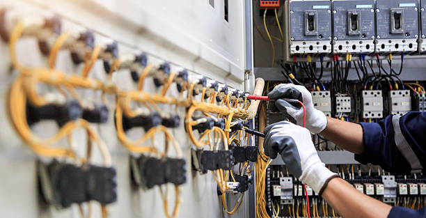 Professional Electrician technician working in Parmer County County, TX